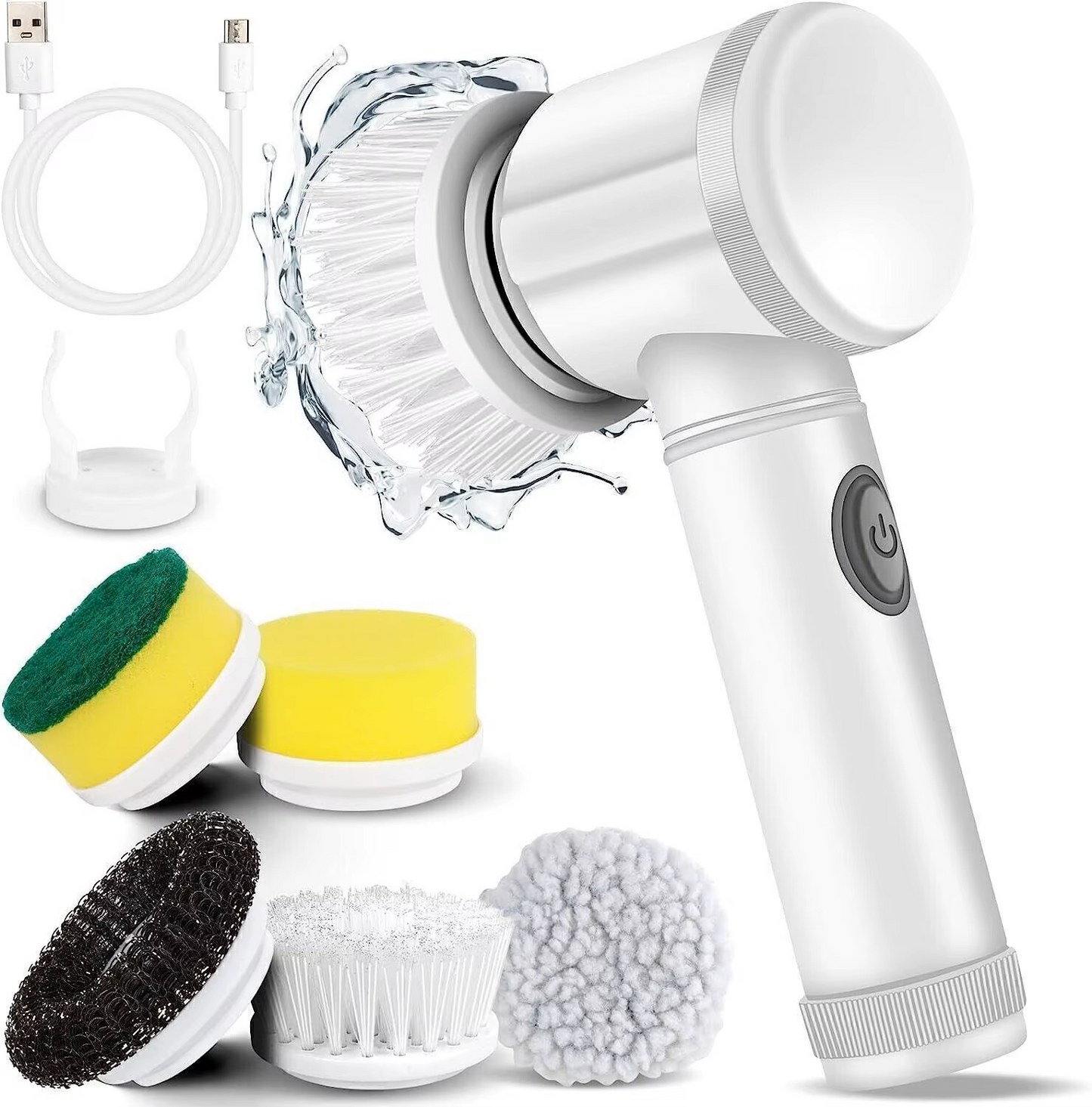 WashBuddy 5 in 1 Electronic Cleaning Brush